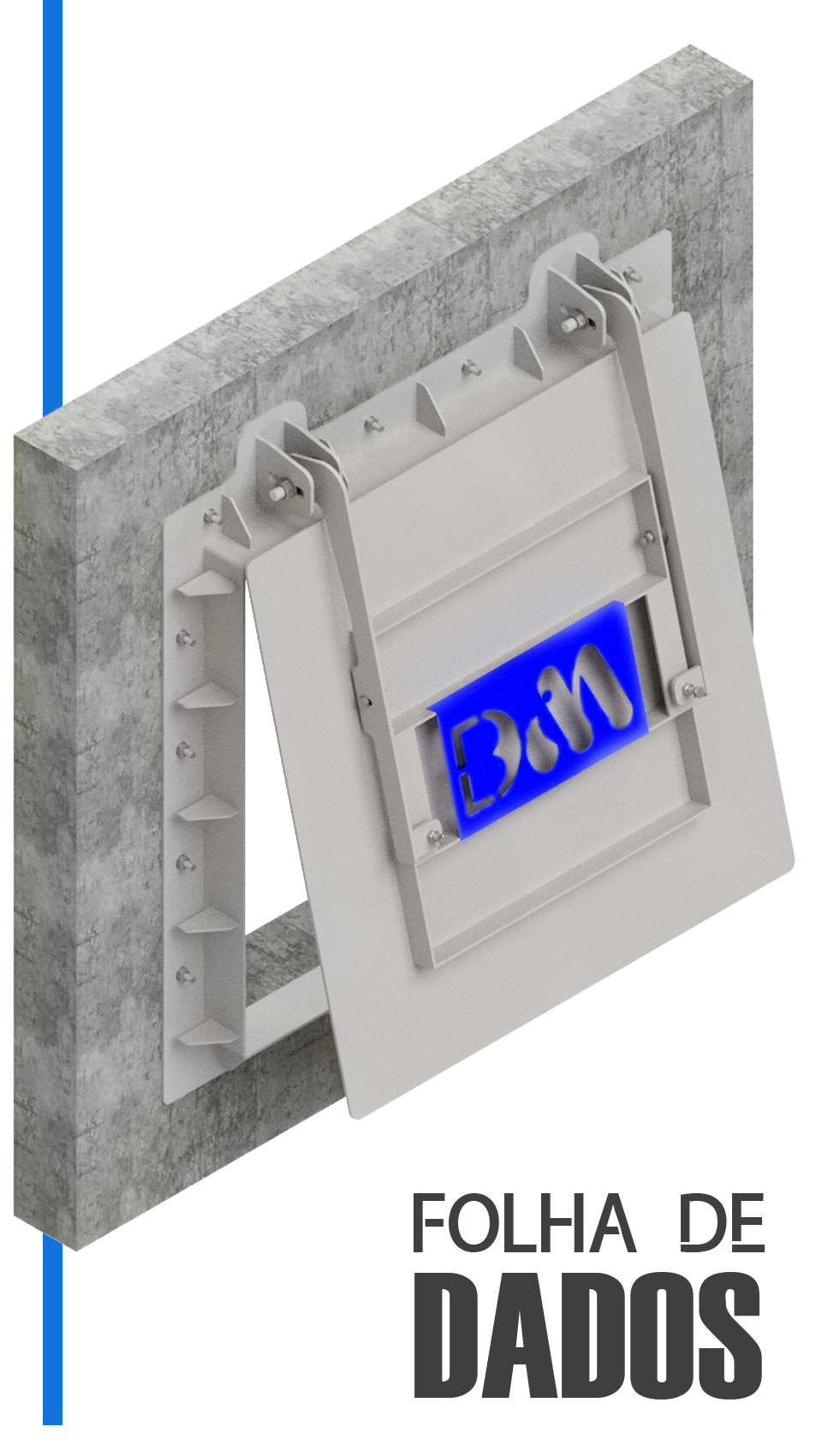 folha de dados comporta flap fabricante dim engenharia