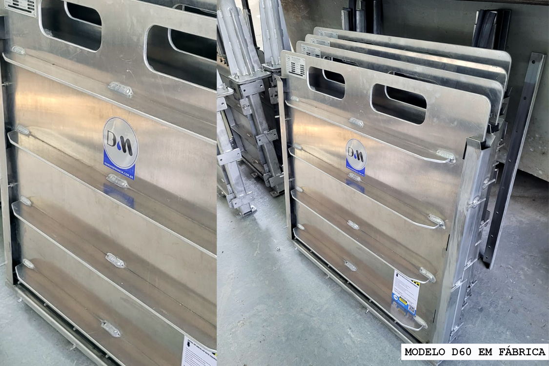 comporta modelo hand log fabricação Dim Engenharia