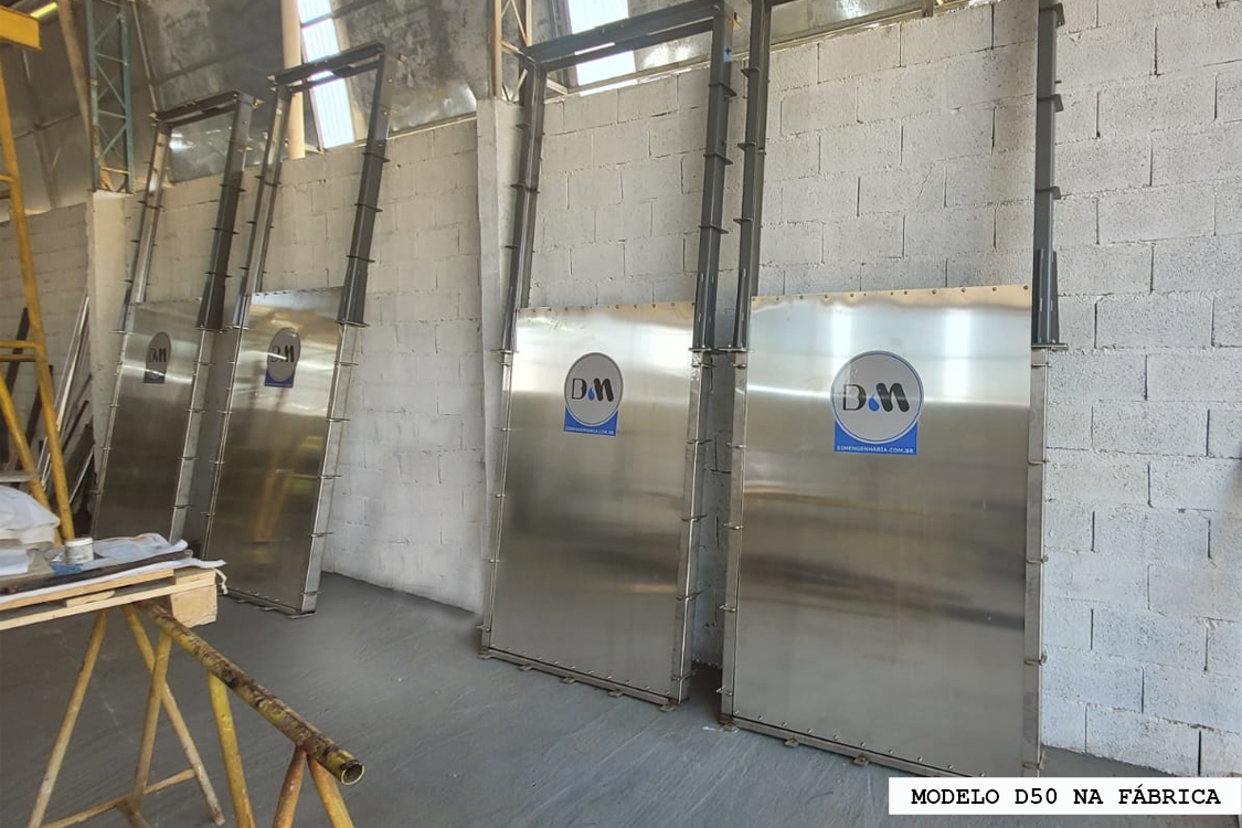 Comporta de canal Dim Engenharia