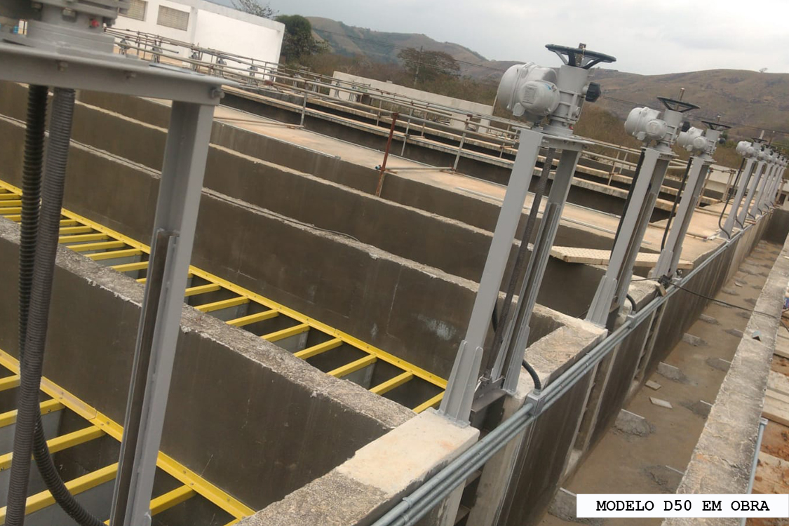 comporta de canal fabricação Dim Engenharia