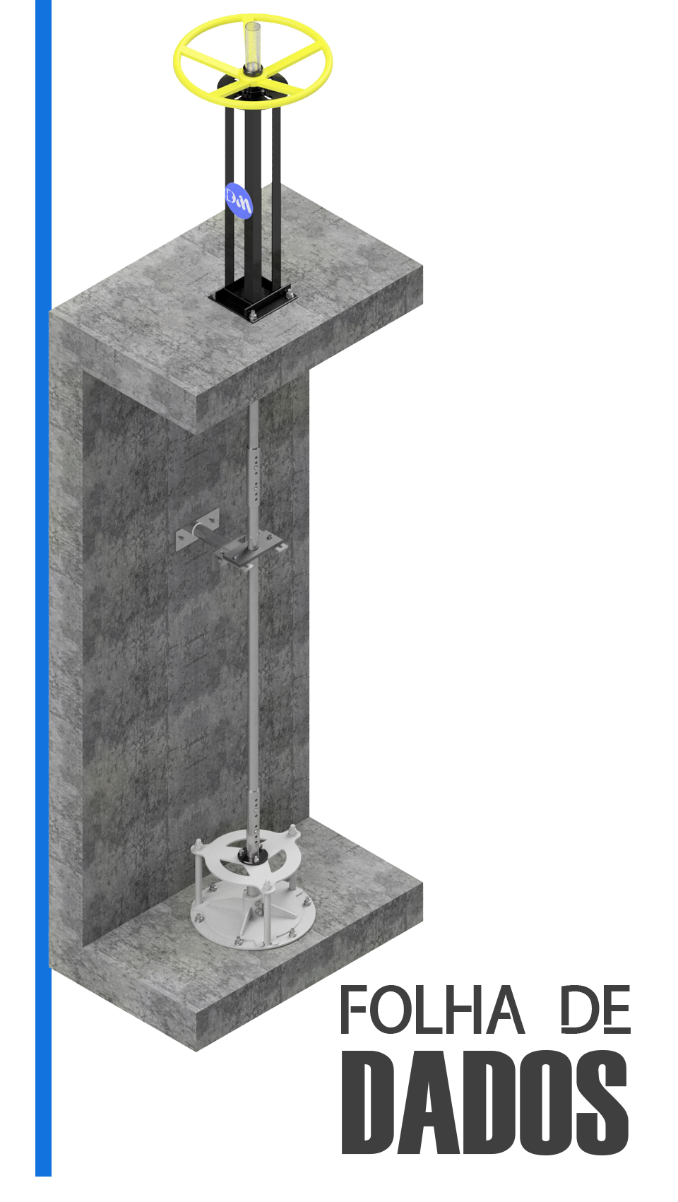 folha de dados comporta adufa de fundo dim engenharia