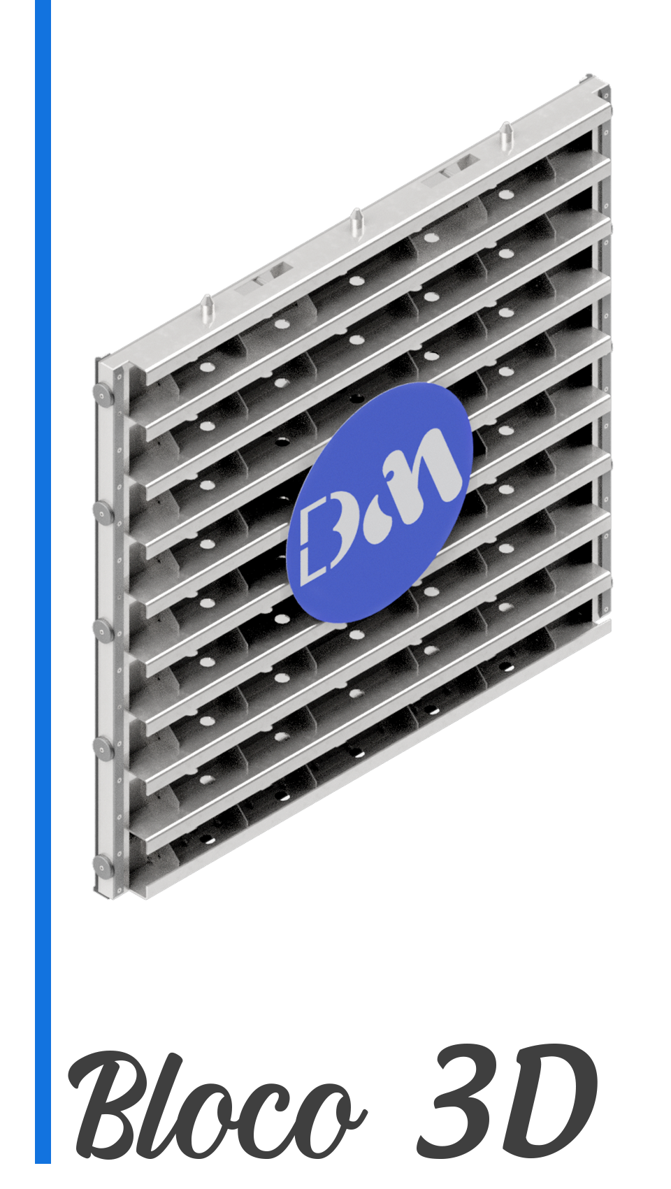 bloco 3D comporta stoplog para download